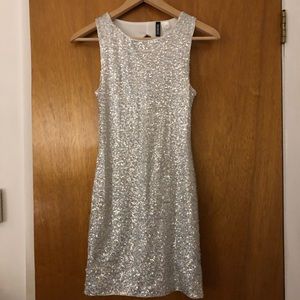 Sequined Mini Dress Sz 4